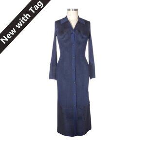 Ted Baker London Blue Long Sleeve Dress